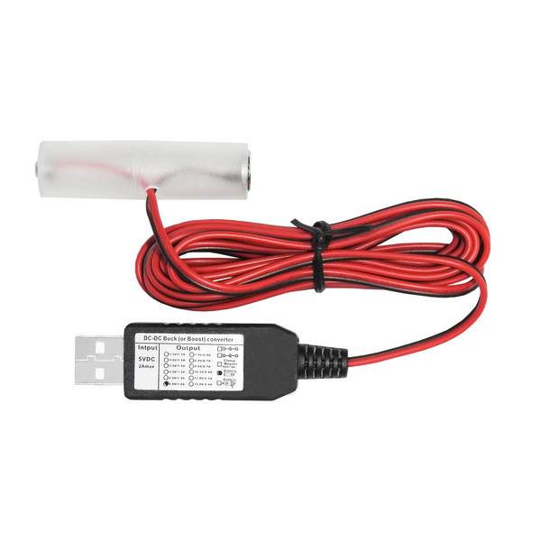 USB Power Converter DC Battery Eliminator Replace Connect